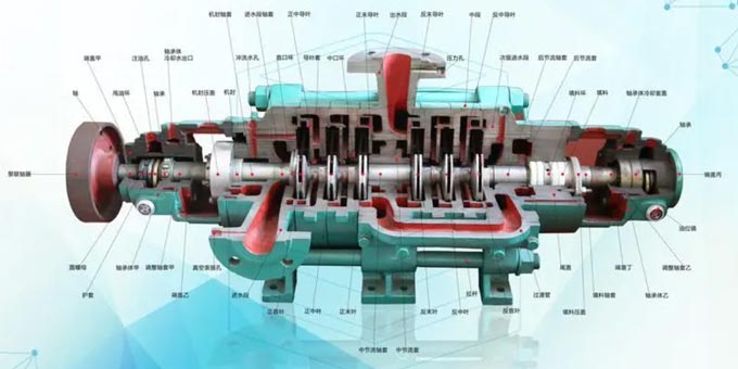 多級離心泵拆裝圖